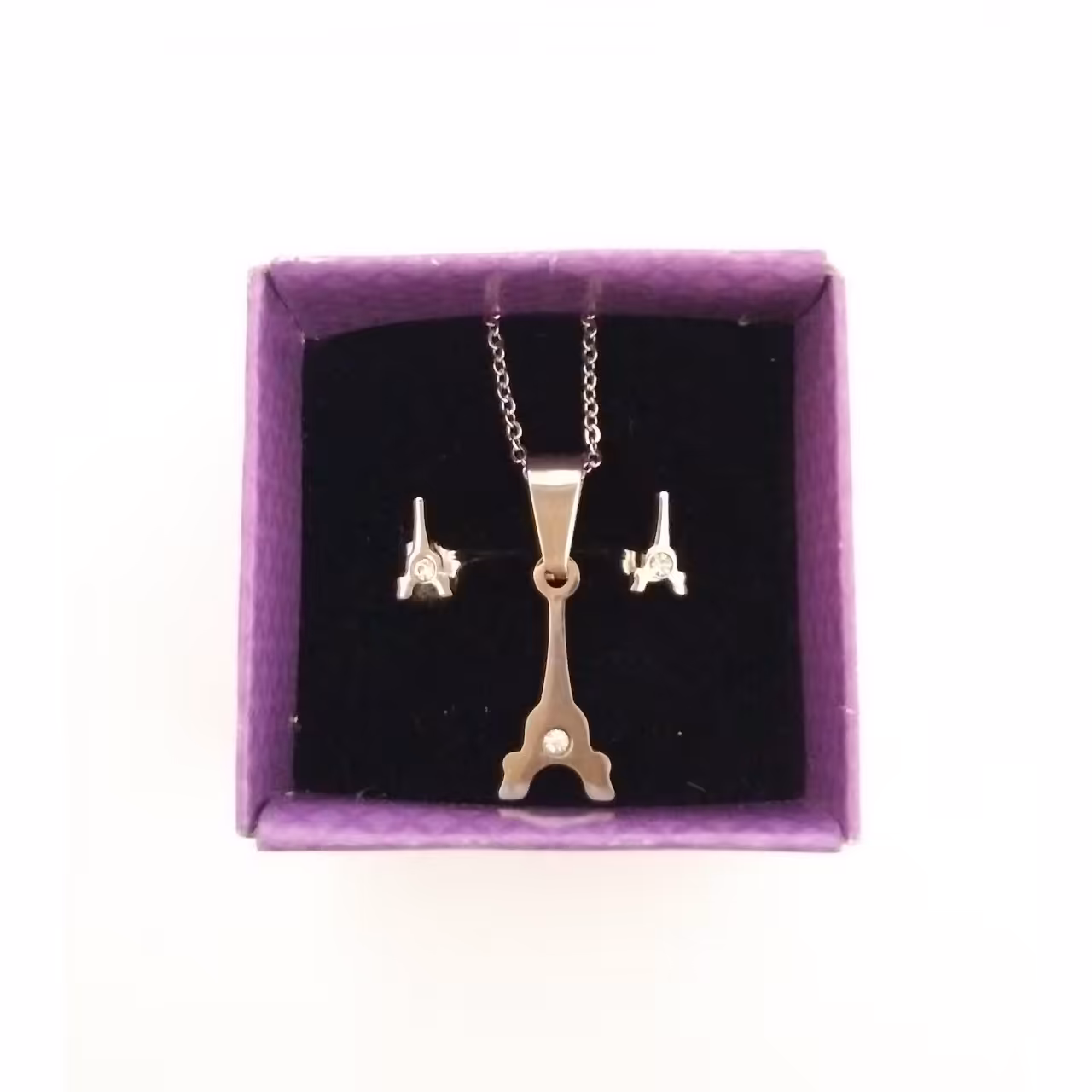 نیم ست استیل طرح برج ایفل