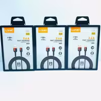 کابل صد درصد اورجینال LDINO فست شارژ  2 متری مدل  LS-532