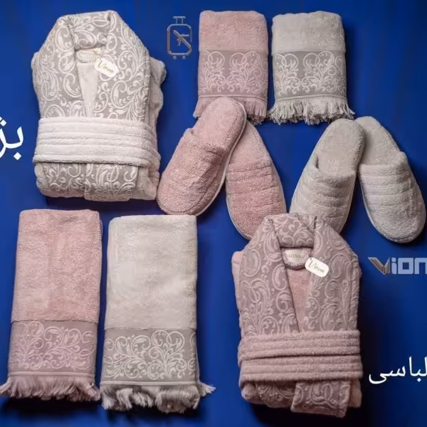 ست حوله عروس داماد