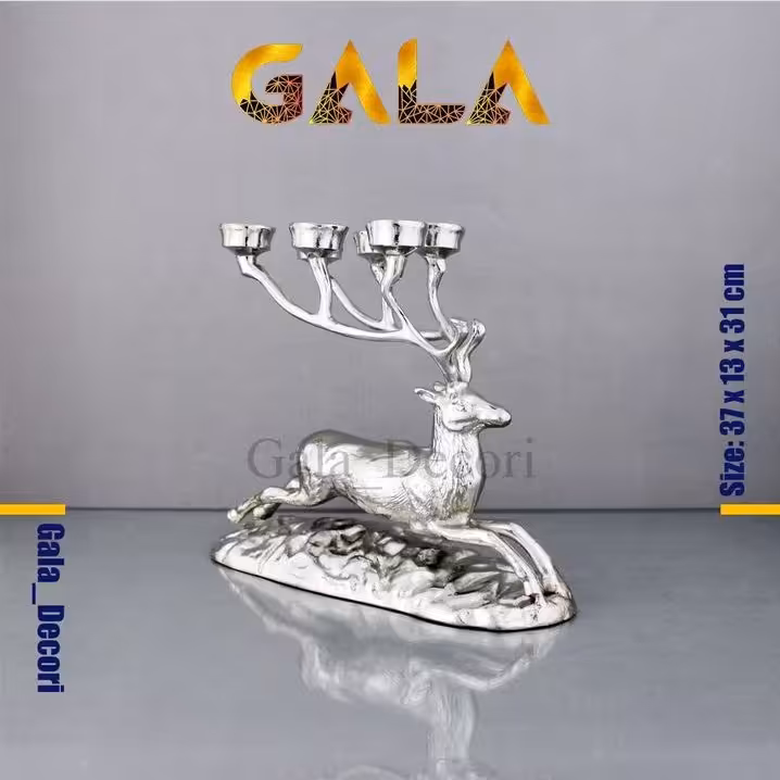 شمعدان شش شعله گوزن 