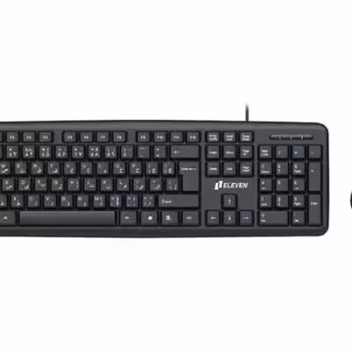 کیبورد و ماوس با سیم ایلون مدل ELEVEN KM400