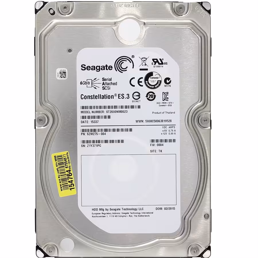 هارد اینترنال سیگیت 2 ترابایت مدل Constellation ST2000NM0023