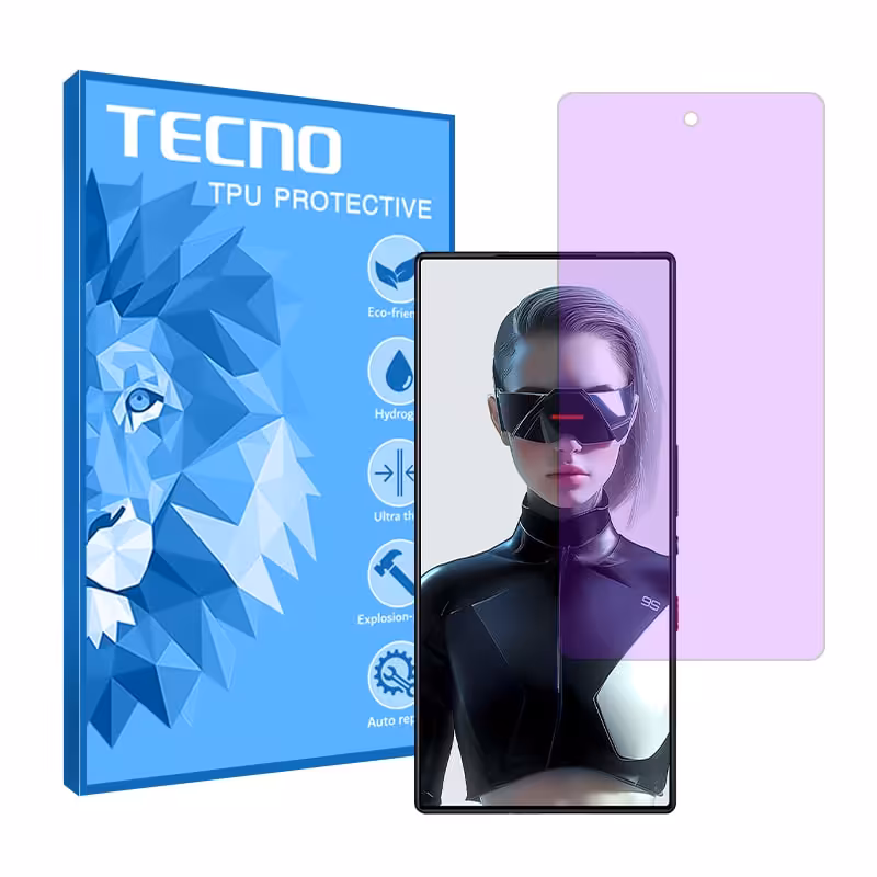 گلس زد تی ای nubia Red Magic 9S Pro مدل هیدروژلی آنتی پرپل برند تکنو کد S