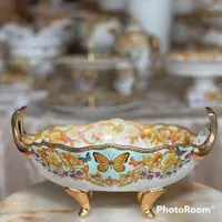 کشکول پروانه رنگ آبی (پس کرایه)