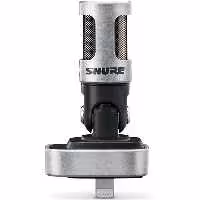 شور میکروفون خبرنگاری حرفه ای مدل MOTIV MV88 iOS Digital Stereo Condenser خاکستری - Hiapple.ir