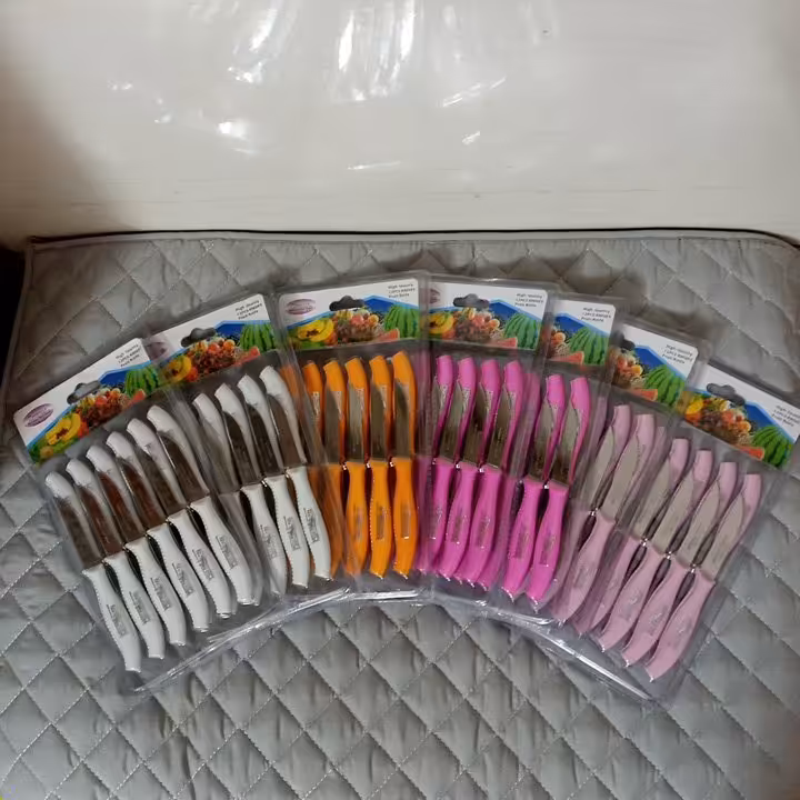 کارد میوه خوری 12 تایی مدل امپراتوری تیغه ساده مارک ماربلا 