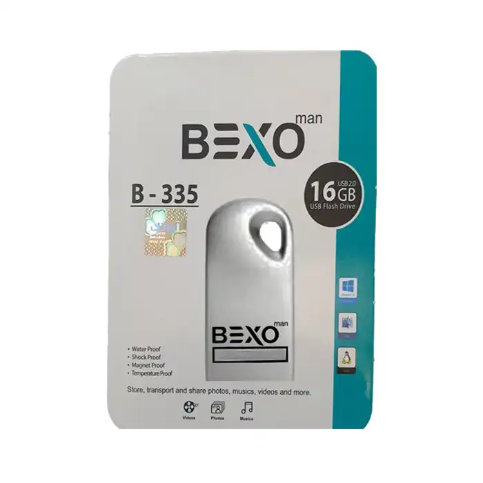 فلش مموری بکسو مدل B-335 ظرفیت 16 گیگابایت