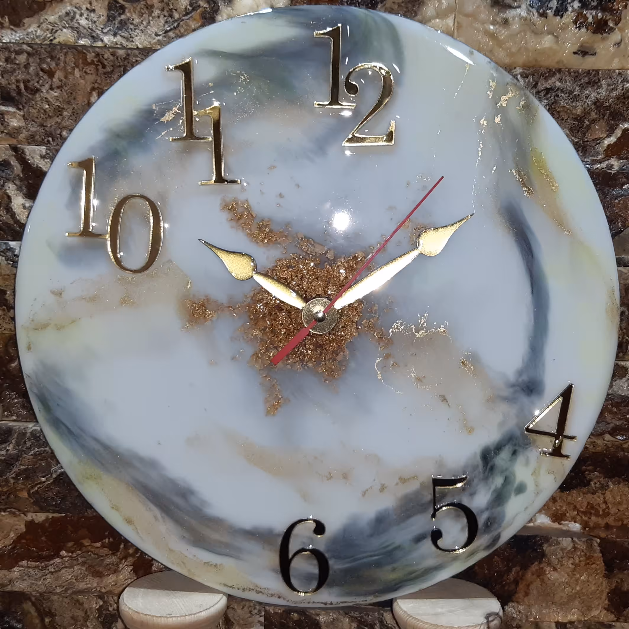 ساعت دیواری رزینی (کد 101)