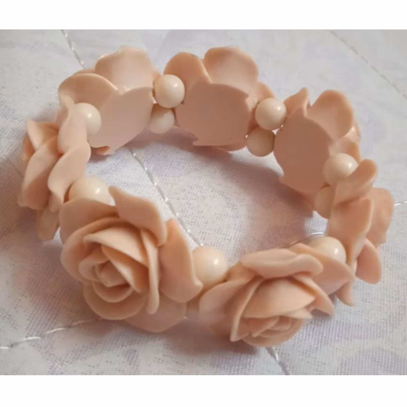 دستبند عروس گل رز