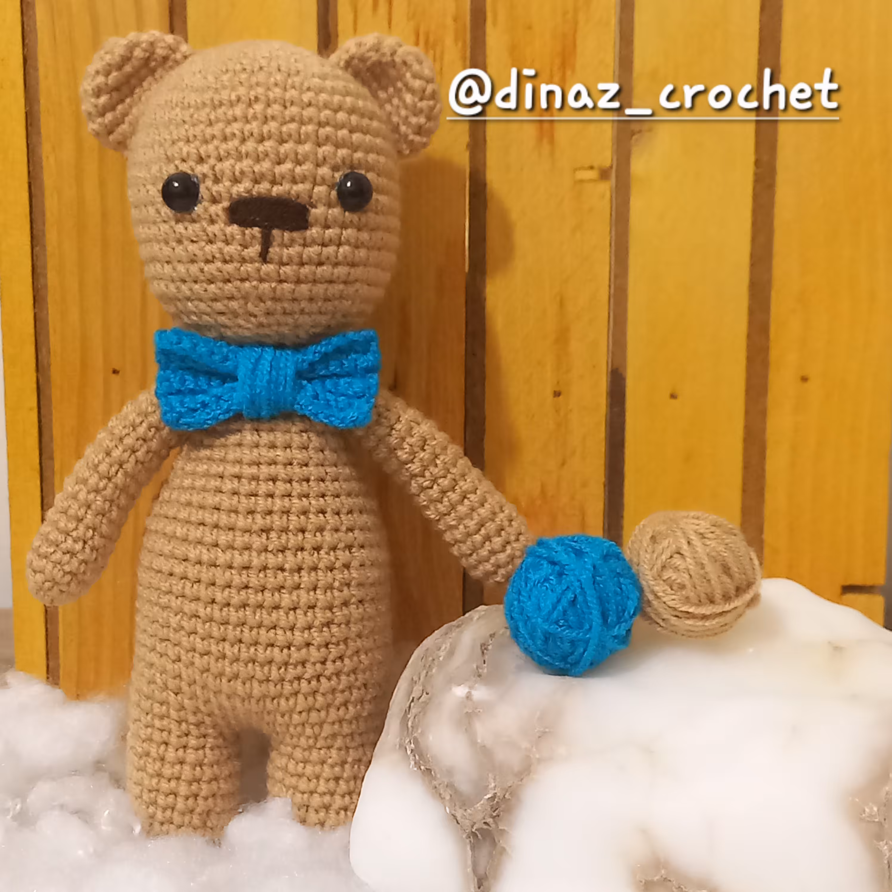 خرس بافتنی عروسک خرس بافتنی سیسمونی