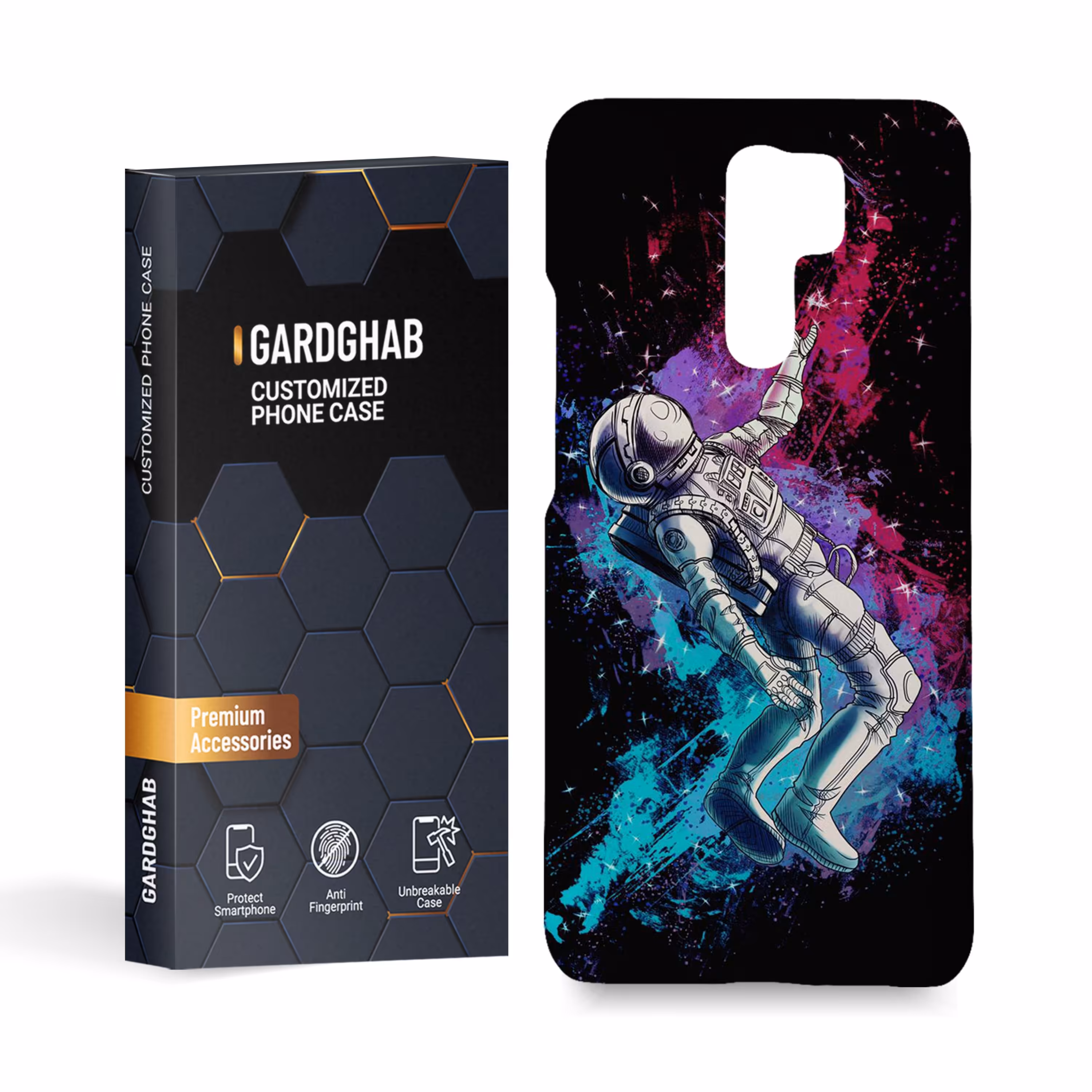 کاور گارد قاب پسرانه مدل g2003 مناسب برای گوشی موبایل شیائومی redmi 9