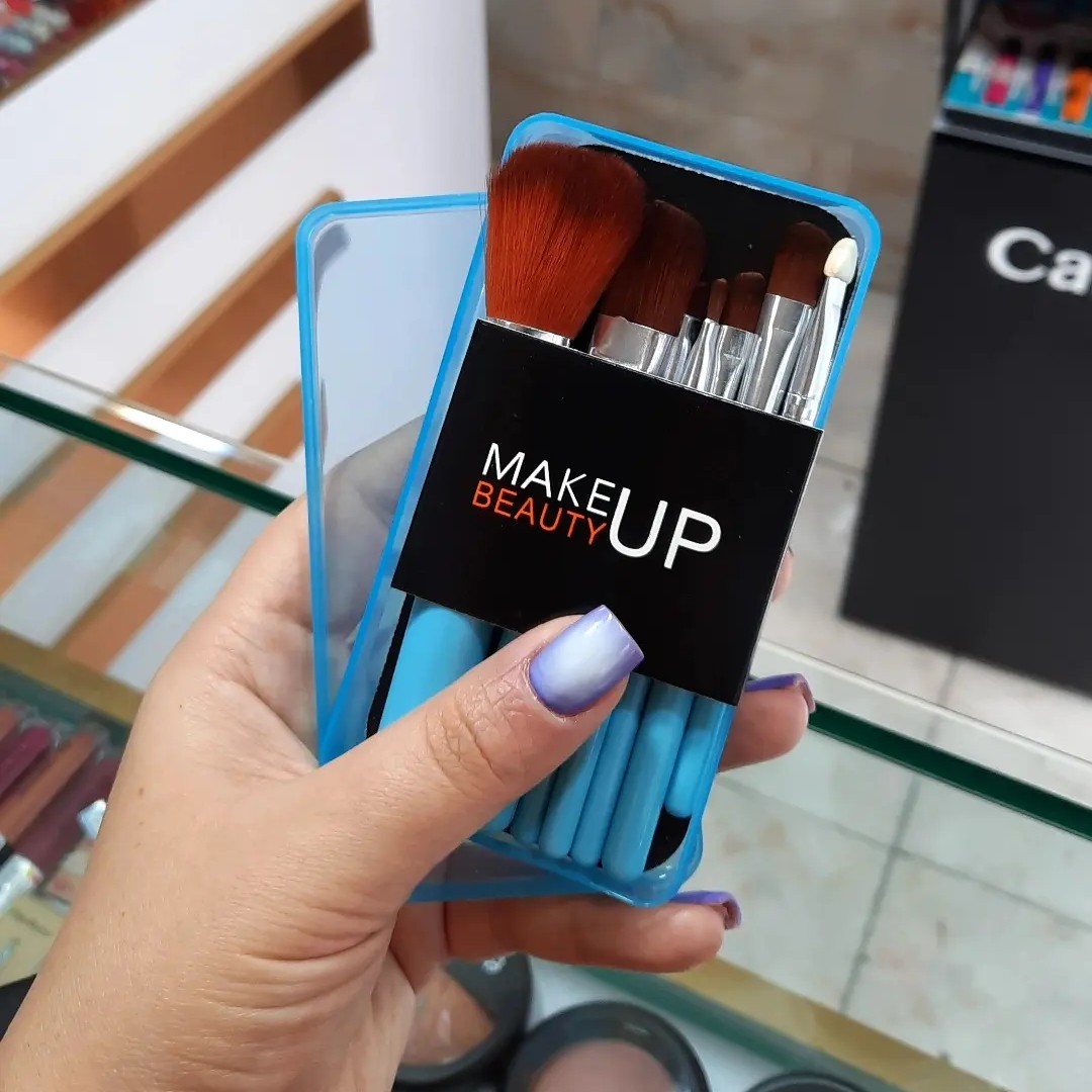 ست براش جعبه دار  آبی
