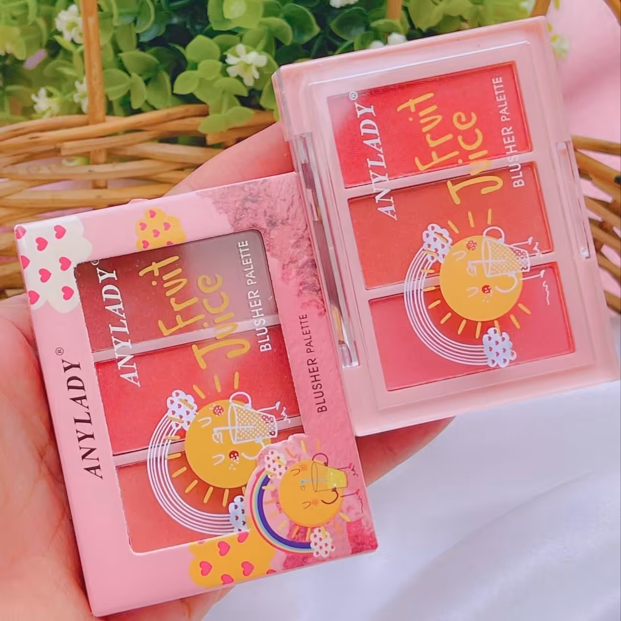 پالت رژگونه و هایلایتر آنی لیدی اورجینال