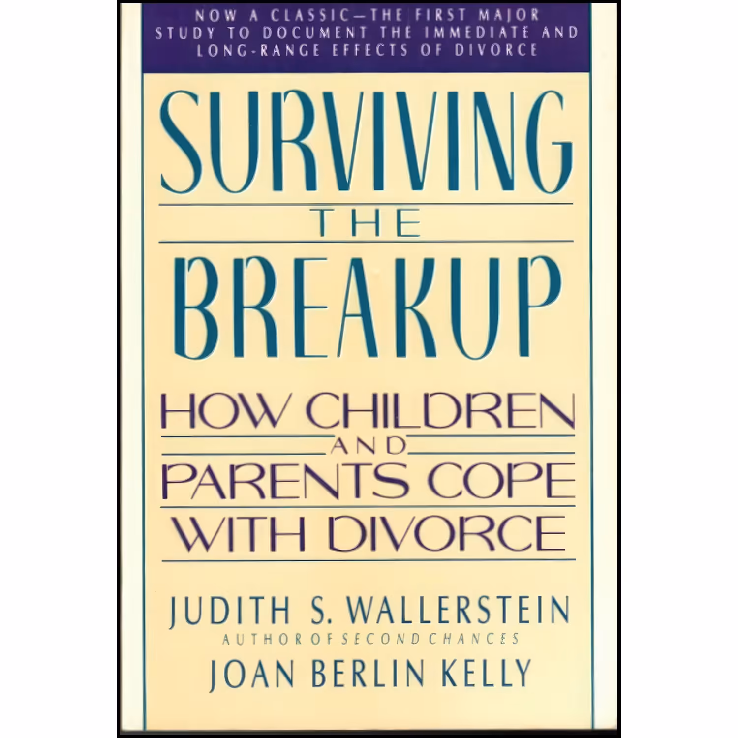 کتاب زبان اصلی Surviving The Breaku اثر Joan B Kelly and Judith S Wallerstein