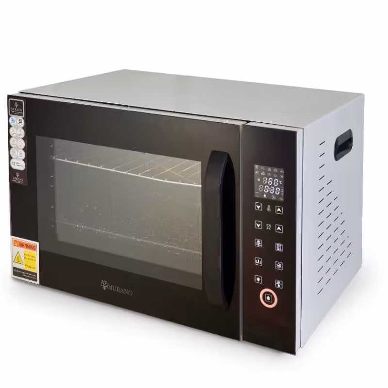 آون توستر  50 لیتری مورانو با 8 برنامه پخت و 12 ماه جارانتی پس از فروش