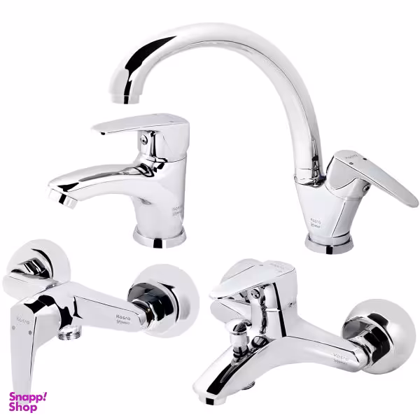 شیرآلات کسری مدل سانا مجموعه 4 عددی