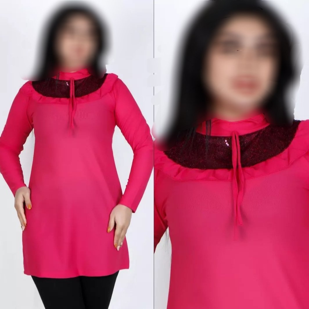 تونیک زنانه مدل یقه ایستاده