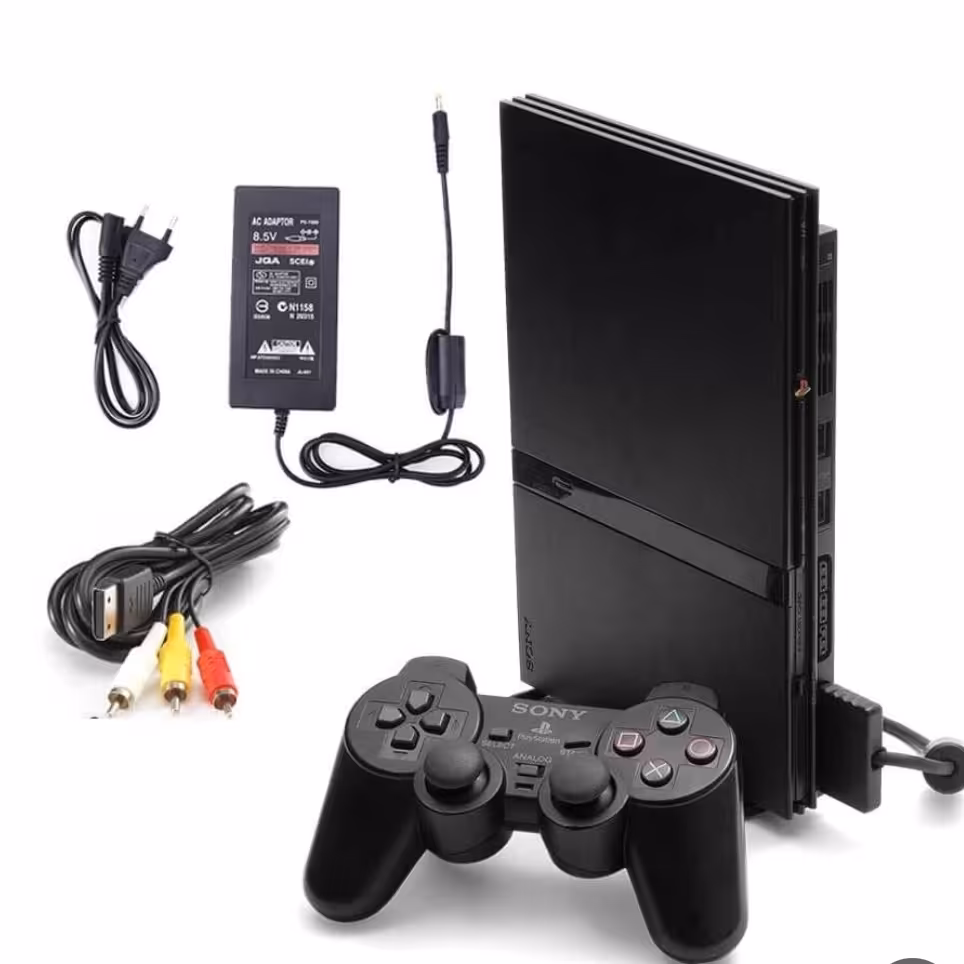 پلی استیشن 2 ، فلش خور ، دو دسته