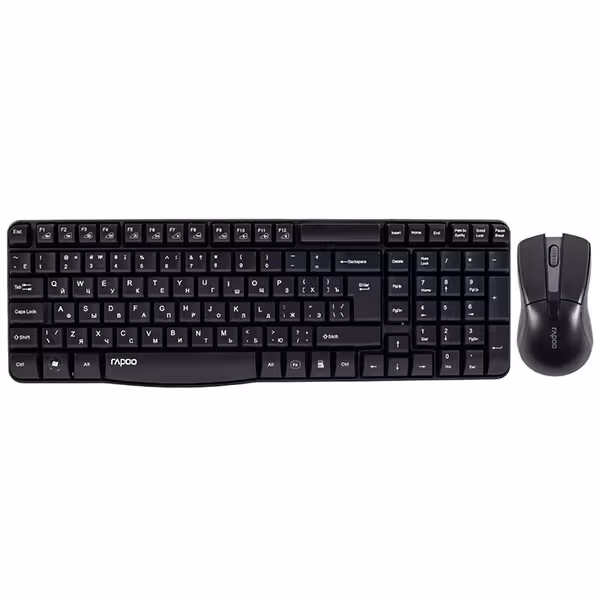 ماوس و کیبورد بی سیم رپو ایکس 1800