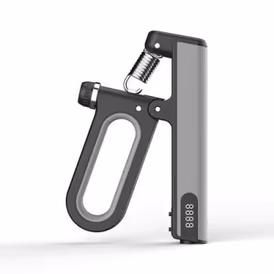 فنر تقویت مچ دست بدنسازی شماره انداز با مقاومت 10 - 120 kg ( طوسی )