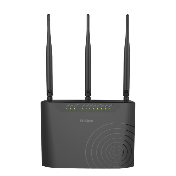 مودم روتر ADSL2/VDSL2 Plus بی سیم دی-لینک مدل DSL-2877AL