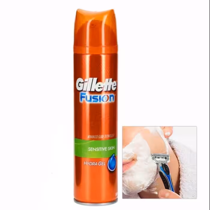 ژیلت ژل ریش فیوژن  ضد حساسیت