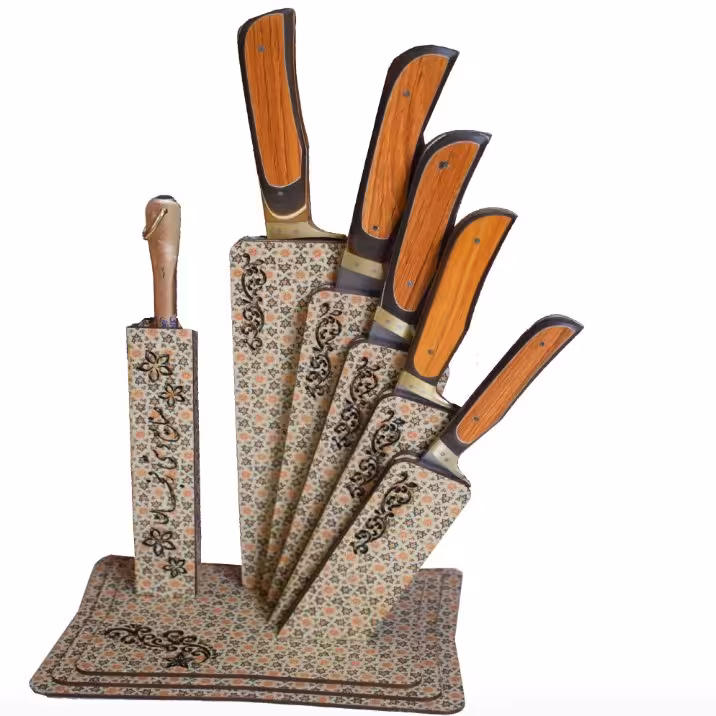 ست شش تایی چاقوی مروارید زنجان