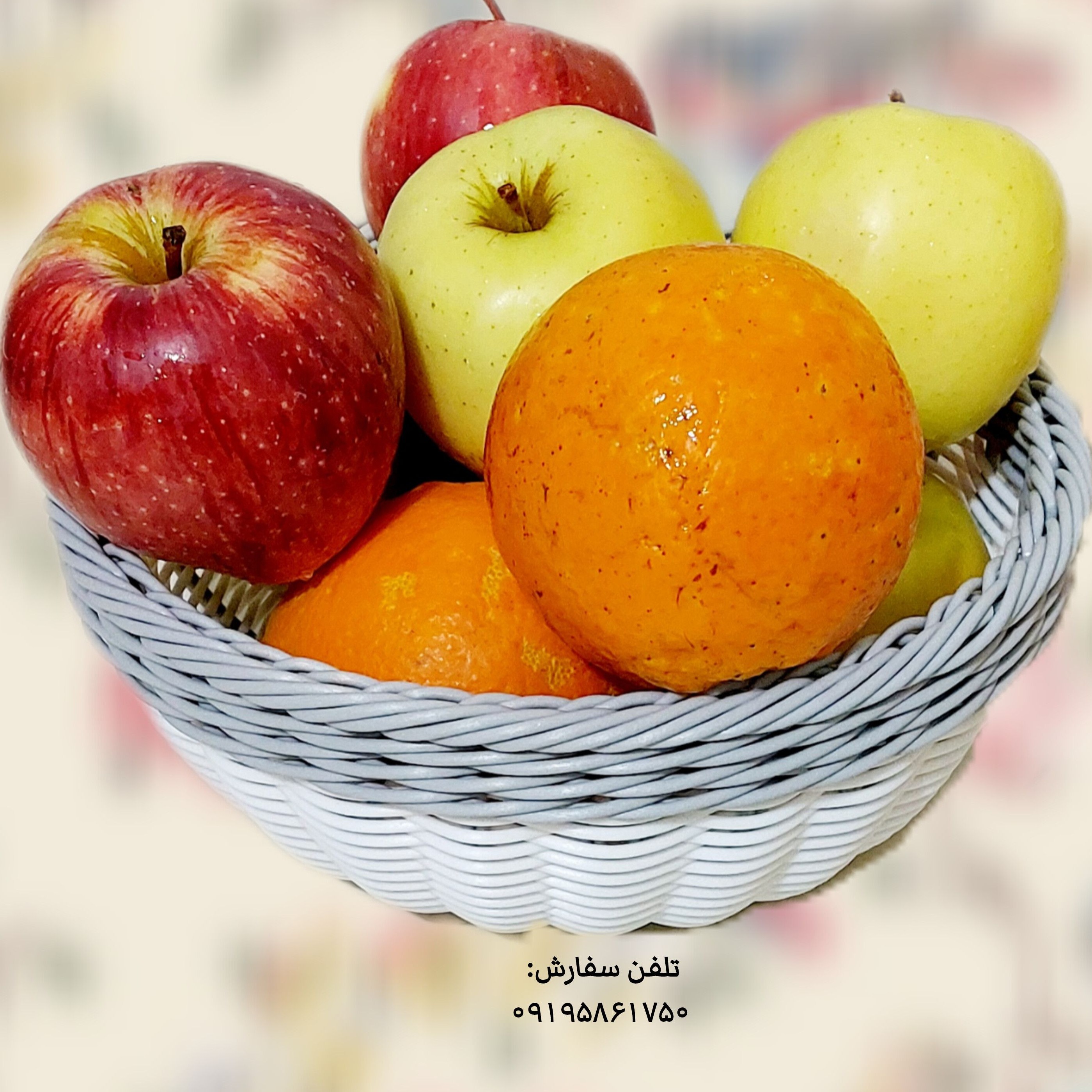 سبد میو ه در رنگها ی زیبا و متنوع برای هر سلیقه ای سبد دستبافت مدل سایه در اندازه های مختلف