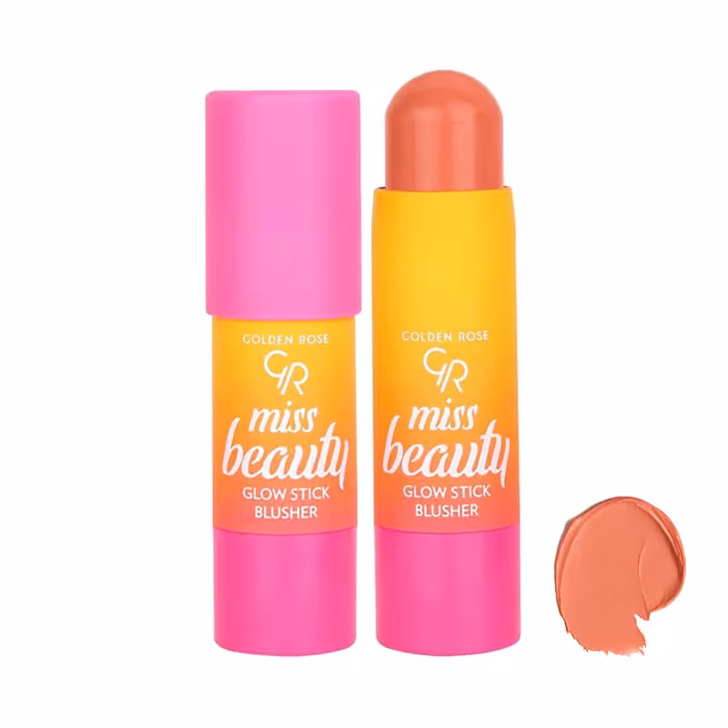 رژگونه استیکی | میس بیوتی Miss Beauty | گلدن رز Golden Rose
