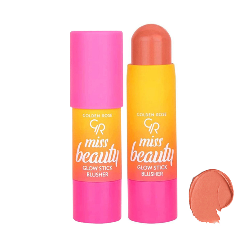 رژگونه استیکی | میس بیوتی Miss Beauty | گلدن رز Golden Rose