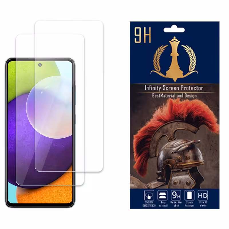 محافظ صفحه نمایش اینفینیتی مناسب برای سامسونگ Galaxy A52 دو عددی