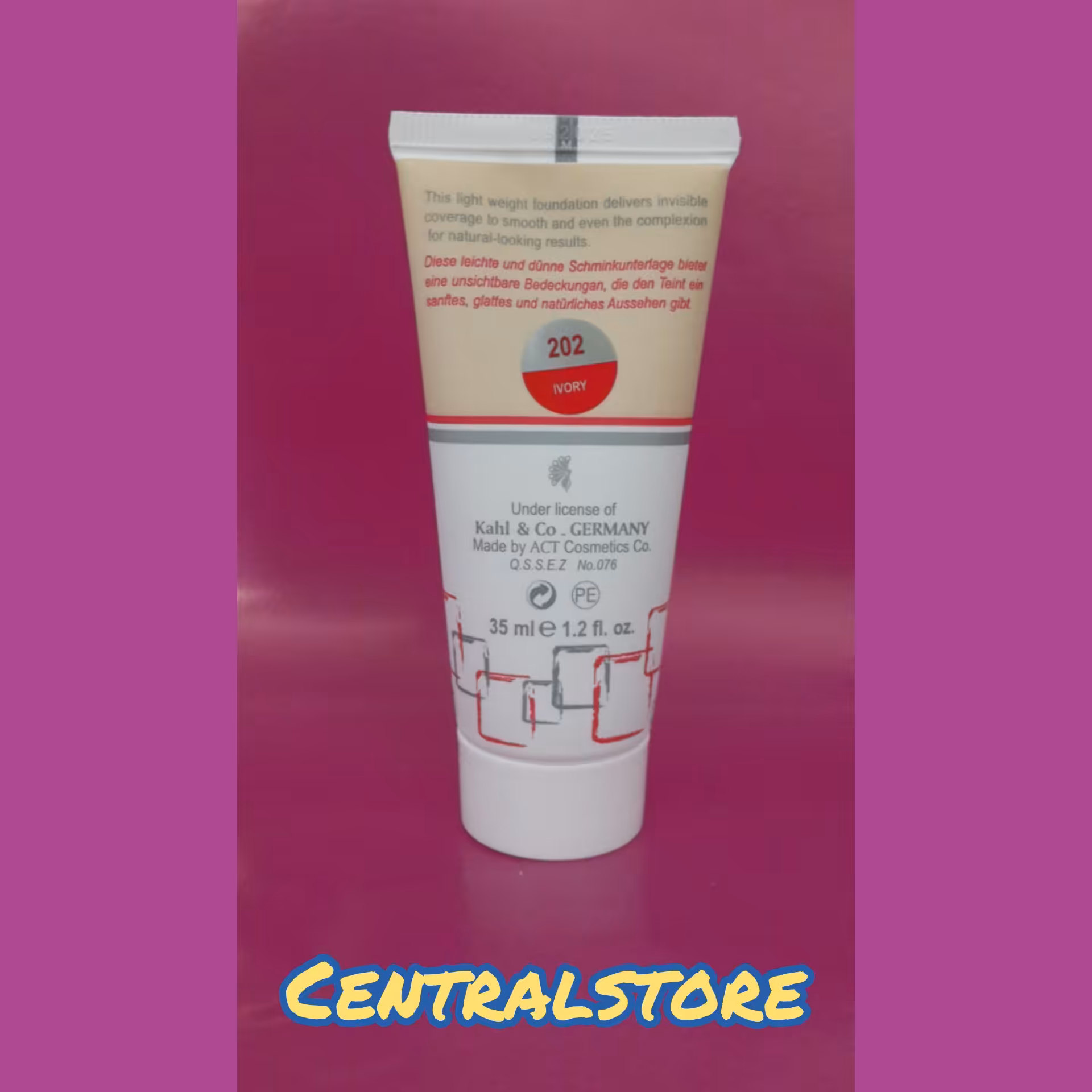 کرم پودر تیوبی مای مدل لانگ لستینگ شماره 202