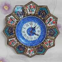 ساعت خورشیدی میناکاری با قطر 20 سانتی متر