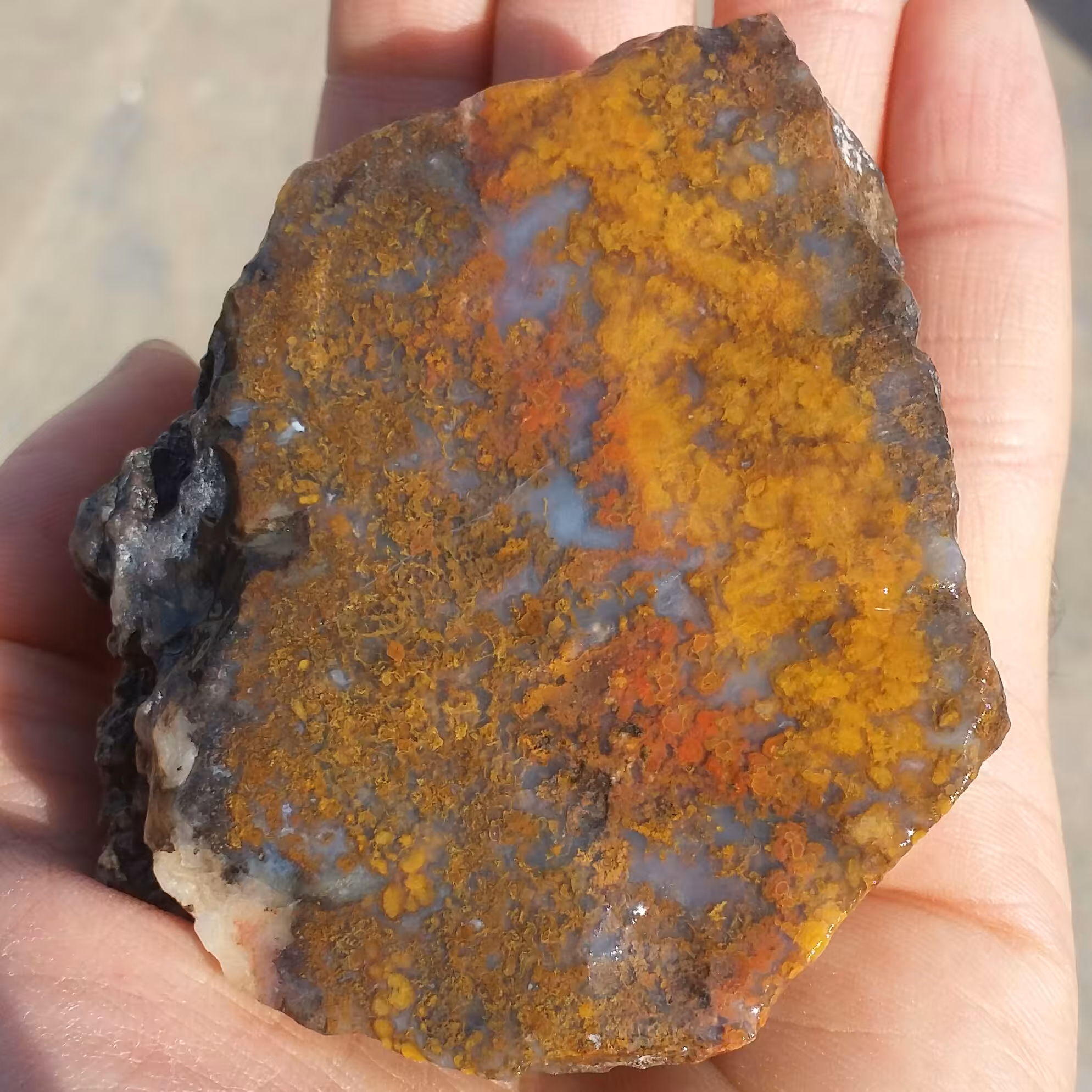 سنگ راف عقیق شجر  منظره 7رنگ محشر شاهکار خلقت دیدنییی کاملا طبیعی
با قابلیت ساخت چندین نگین فوق العاده زیبا و خااص