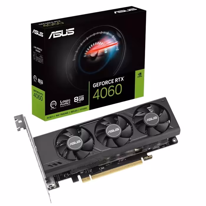 کارت گرافیک ایسوس مدل GeForce RTX 4060 LP BRK 8GB GDDR6 حافظه 8 گیگابایت
