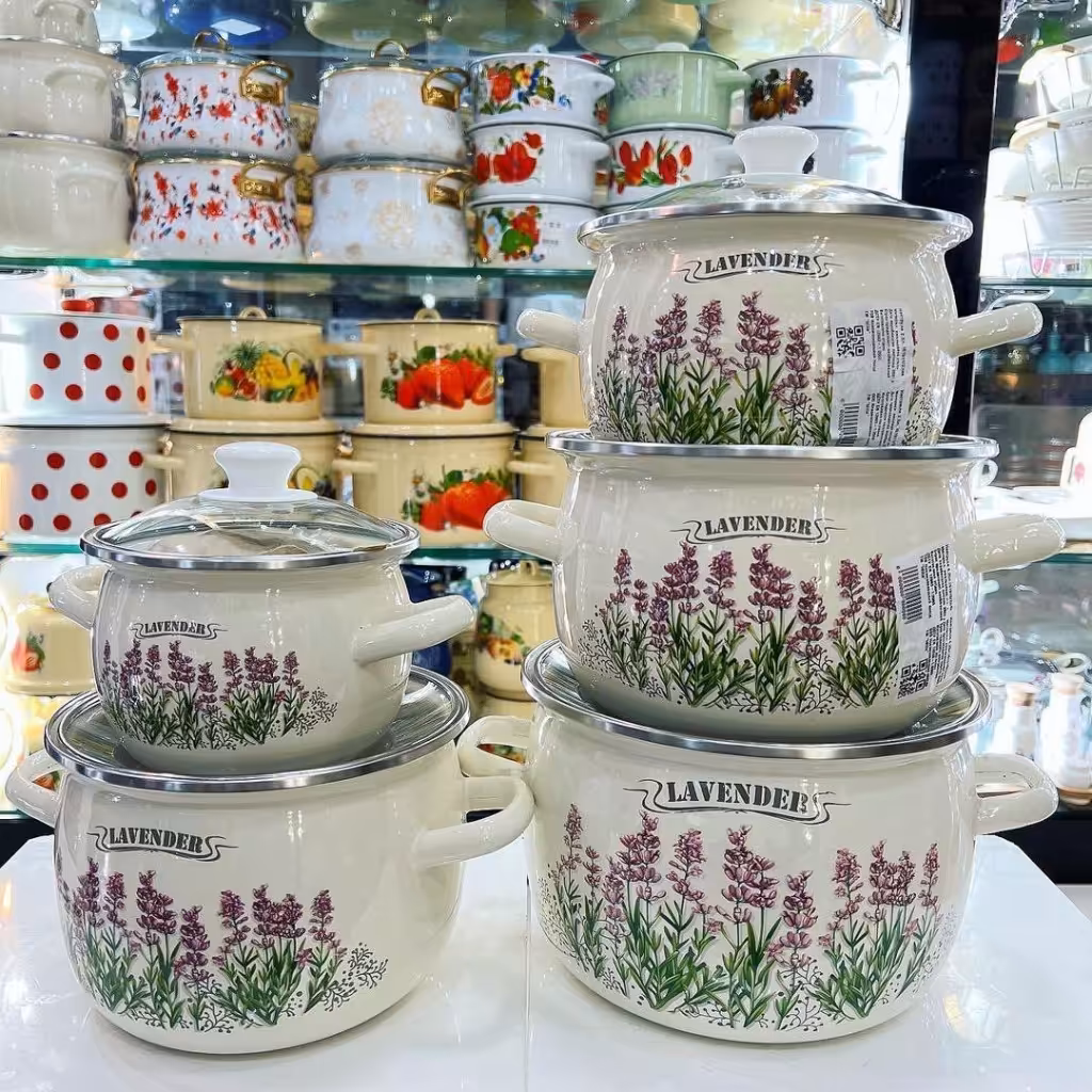 سرویس 10 پارچه لعابی