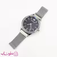 ساعت مچی سواروسکی زنانه موتور ژاپن مدل نقره ای مشکی کد 1400