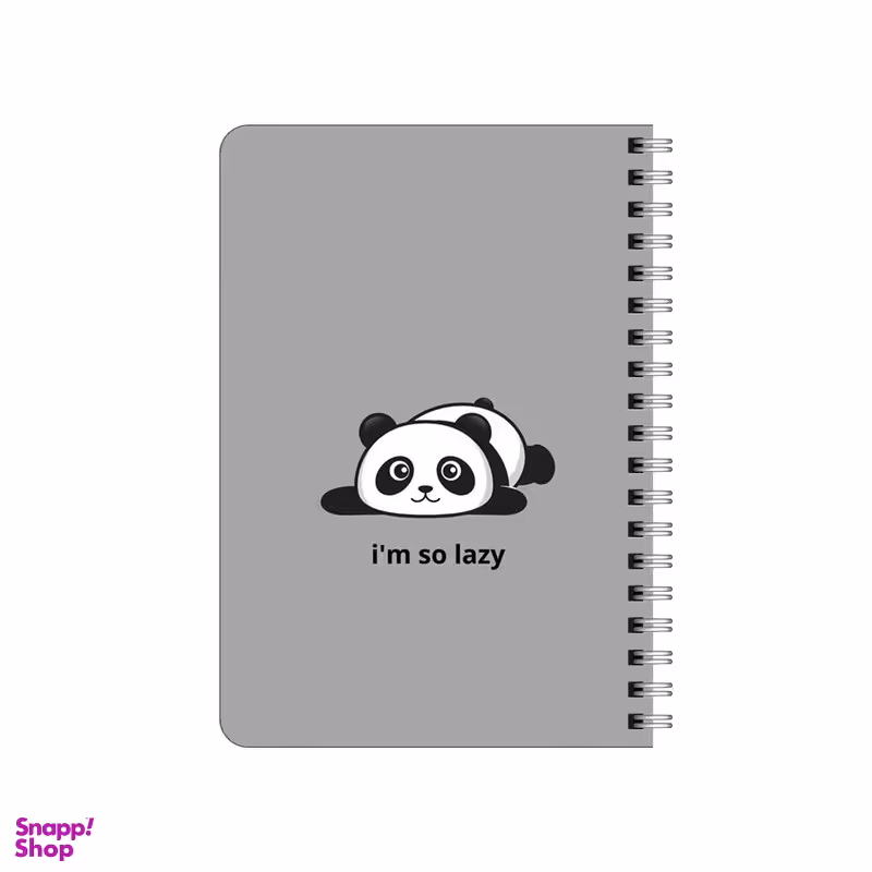 دفترچه یادداشت بامبیلیپ مدل من خیل تنبلم کد 8441356