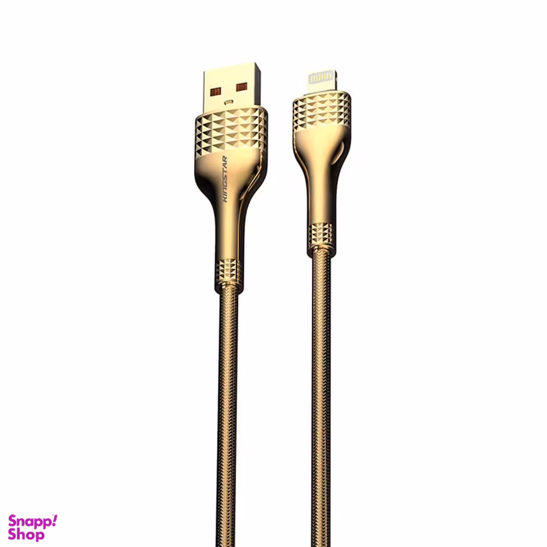 کابل تبدیل USB به لایتنینگ کینگ استار مدل K210i طول 1 متر