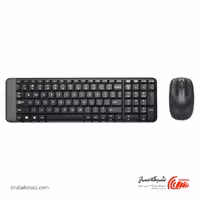 قیمت و خرید کیبورد و ماوس لاجیتک بی سیم Logitech MK220 - شبکه ساز