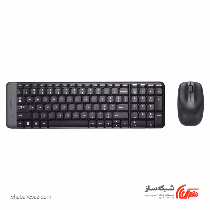 قیمت و خرید کیبورد و ماوس لاجیتک بی سیم Logitech MK220 - شبکه ساز