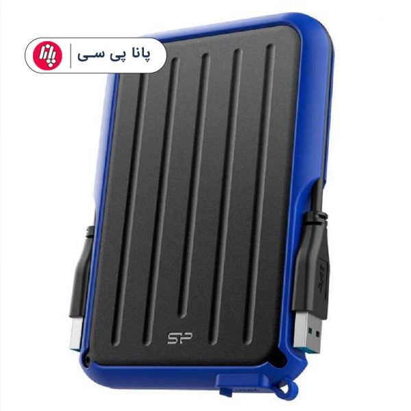 هارد اکسترنال SILICON POWER A66 1T _ آبی مشکی