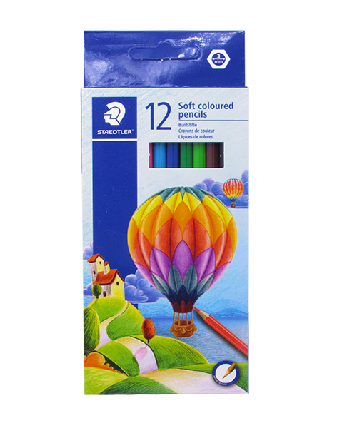 مدادرنگی  مقوایی استدلر 12 رنگ