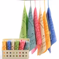 دستمال آشپزخانه خرگوش 6 عددی 30 سانتی تنظیف میکروفایبر نانو

