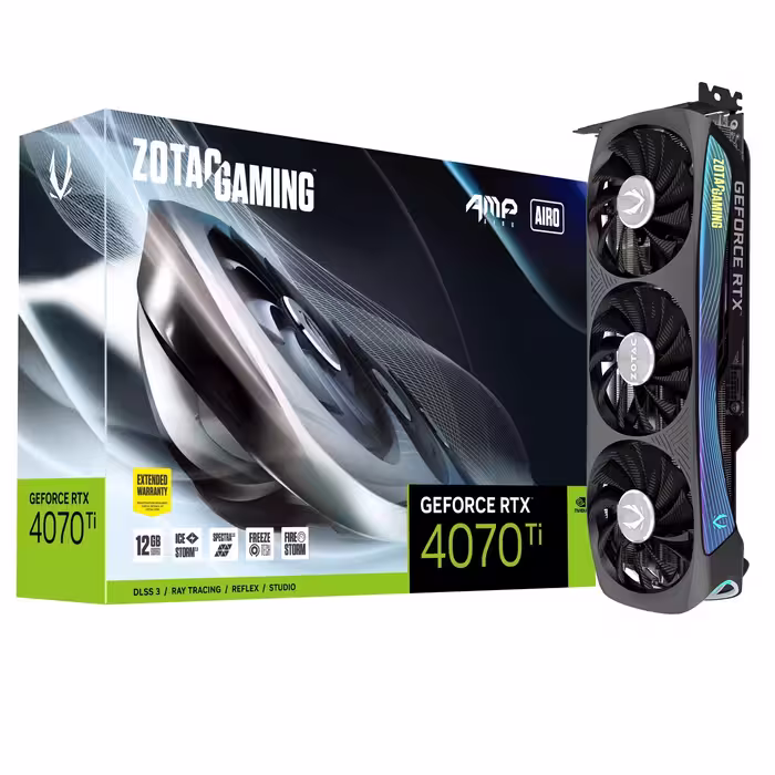 کارت گرافیک زوتاک مدل RTX 4070 Ti AMP AIRO