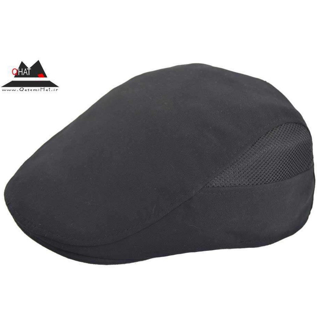 کلاه کپ تخت مشکی(تابستانی)
