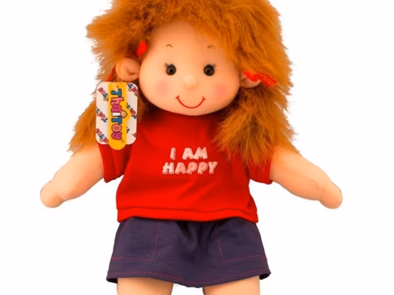 عروسک دختر ایستاده تایلندی