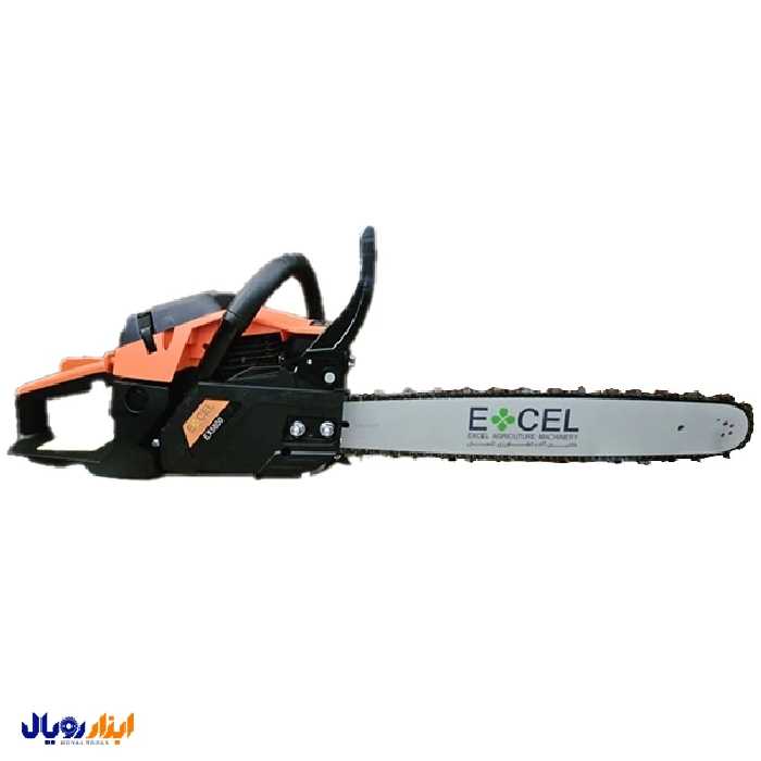 اره موتوری اکسل مدل EX5800 ساطور 50 سانتی متر