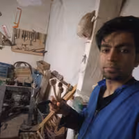 قاشق چوبی عسل