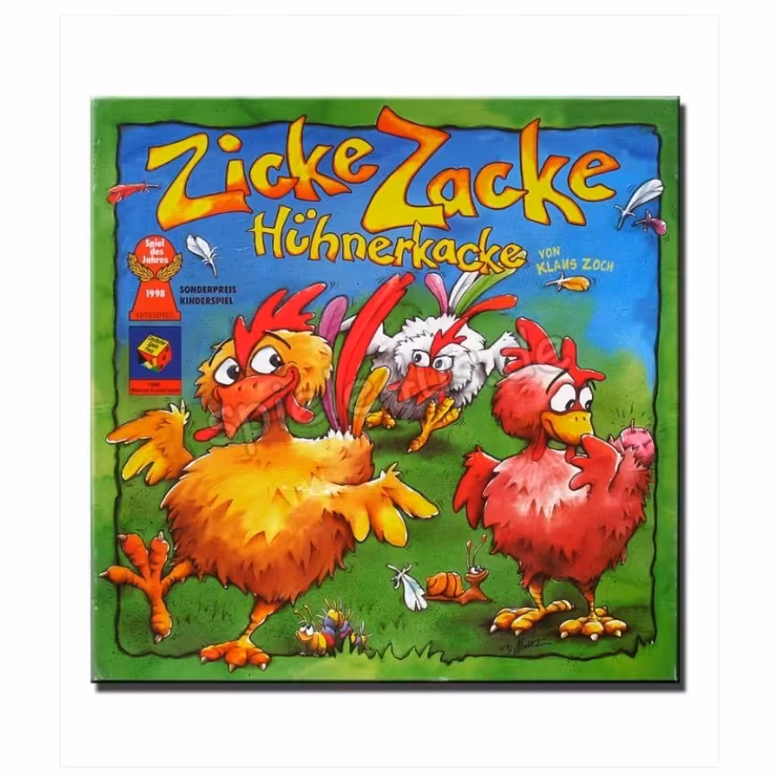 بازی المپیک جوجه ها ( ZICKE ZACKE HUHNERKACKE )